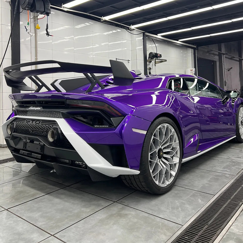 Dry Prepreg Carbon Fiber Replacement Rear Diffuser - Lamborghini STO