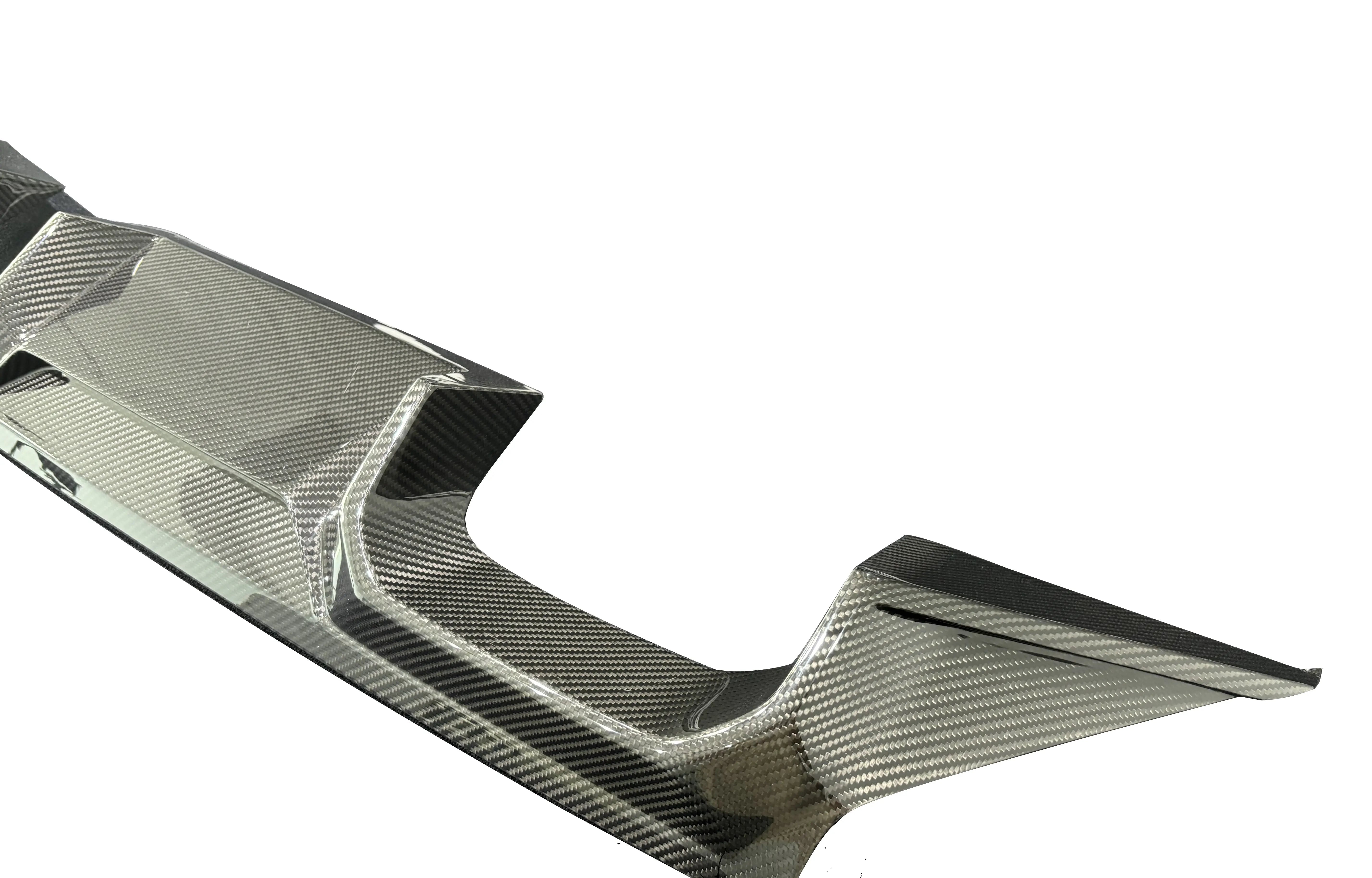 AN Style Carbon Rear Undertray Diffuser v1 - BMW G87 M2