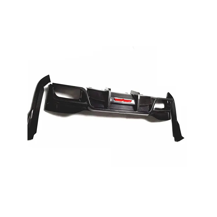 Dry Carbon Fiber Rear Diffuser W/ LED - BMW M5 F90 2018-2019