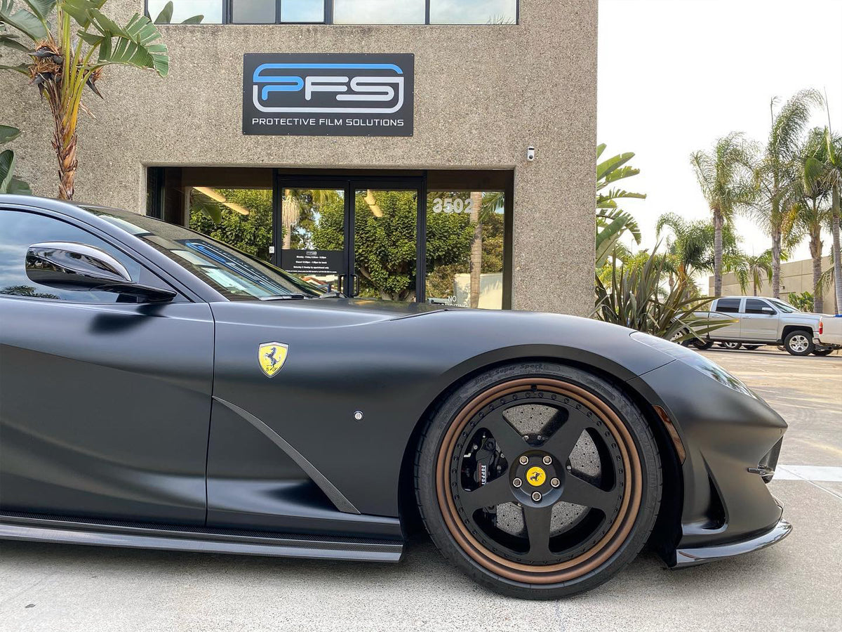 Carbon Fiber N Style Side Skirts - Ferrari 812 Superfast