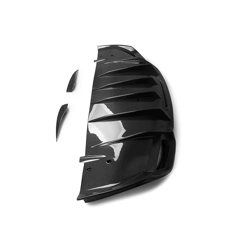 Paktechz Carbon Fiber Rear Bumper Diffuser V1 - Mercedes Benz AMG GT GTS C190