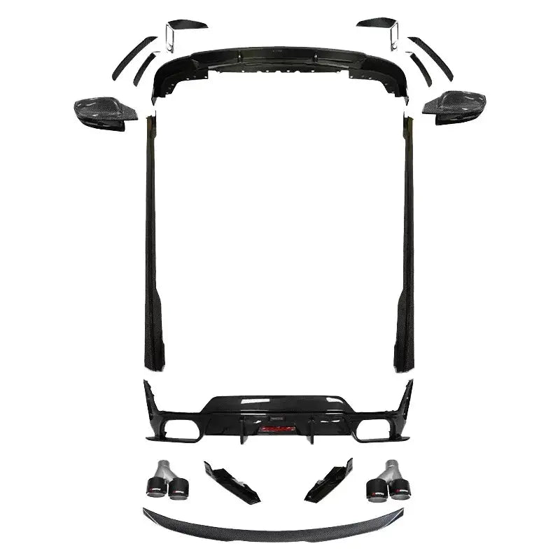 prepreg Carbon Fiber TK Style Aero Body Kit - BMW 3 Series G20 G28