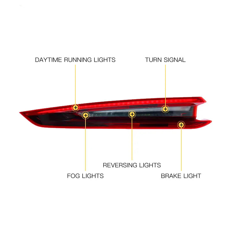 Facelift Rear Tail Lights Plug and Play - Porsche 911 2014-2020