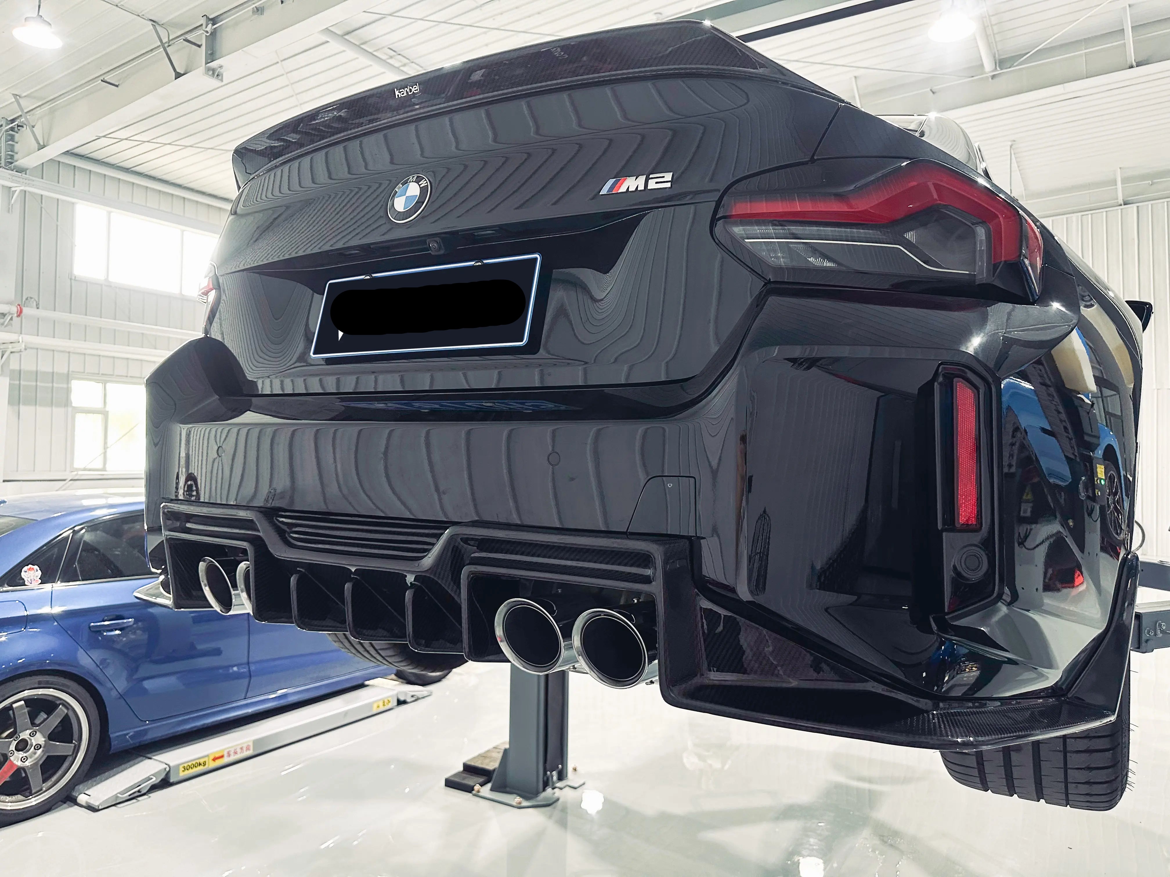 Prepreg Carbon Fiber TK Rear Diffuser - BMW G87 M2