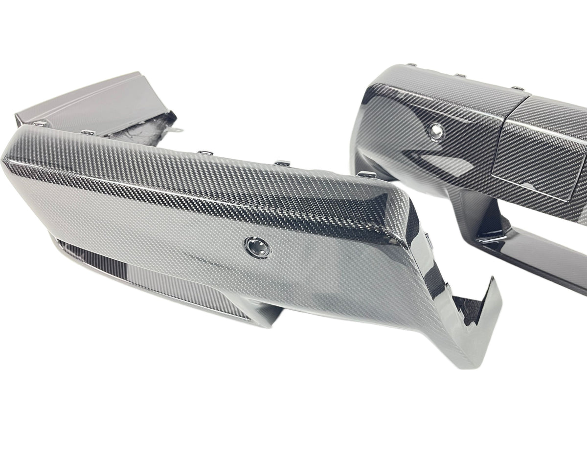 carbon fiber MP Style rear diffuser - BMW G90 M5