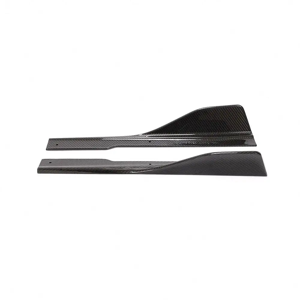 Carbon Fiber Corner Side Skirt winglet - BMW M8 8 series