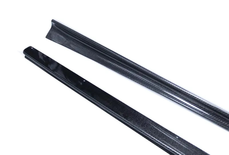 3D Style Carbon Fiber Side Skirts Extensions - BMW 8 SERIES G15 G16 / M8