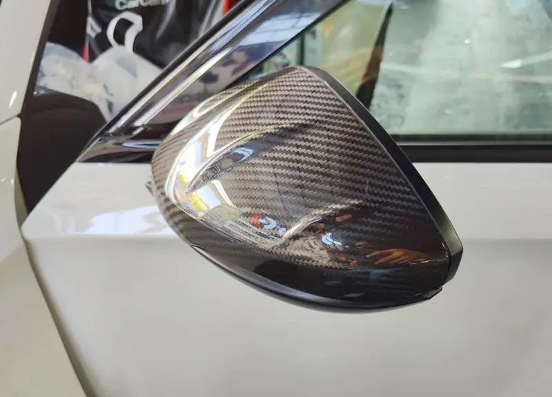 Dry Carbon Fiber Replacement Mirror Cap Cover - Honda Fl5 Type R Gen 11 Hatch Sedan