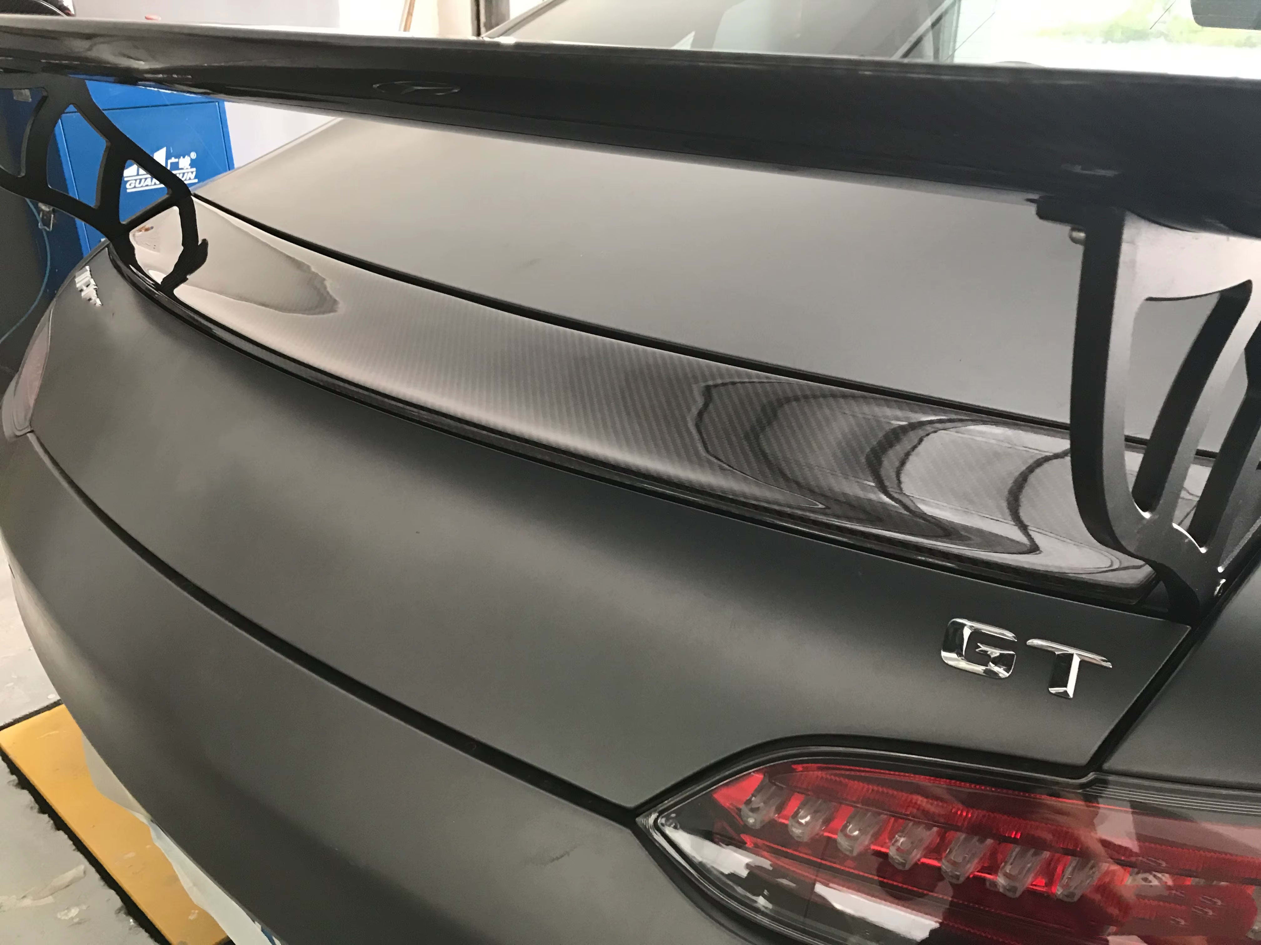 Prepreg Carbon Fiber Rear Wing Spoiler V1 - Mercedes Benz AMG GT GTS GTC C190