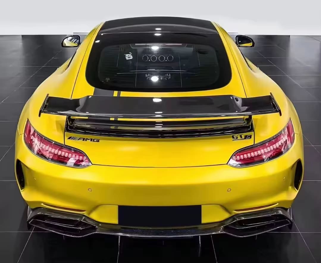 IMP Style Carbon Fiber Rear Bumper W/ Diffuser - Mercedes-Benz AMG GT GTC GTS