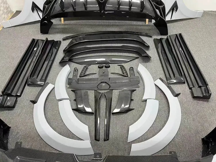 Mansory Style Carbon Fiber Full Complete WideBody  Kit - Audi Q8 / RSQ8