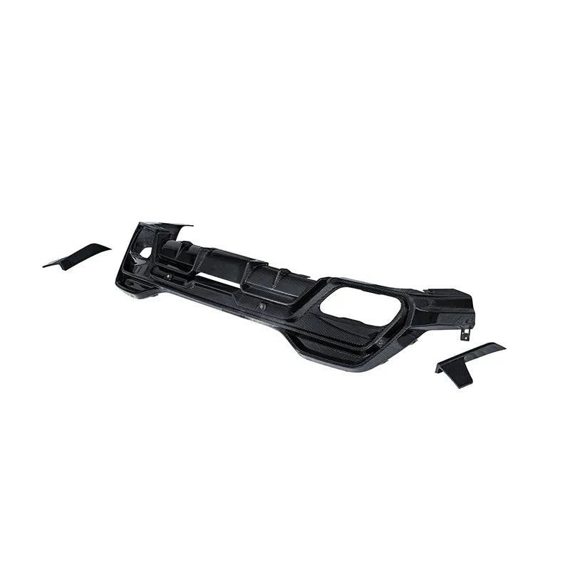 Dry Carbon Fiber PT Style Rear Diffuser - BMW X6 G06 2019 - 2024