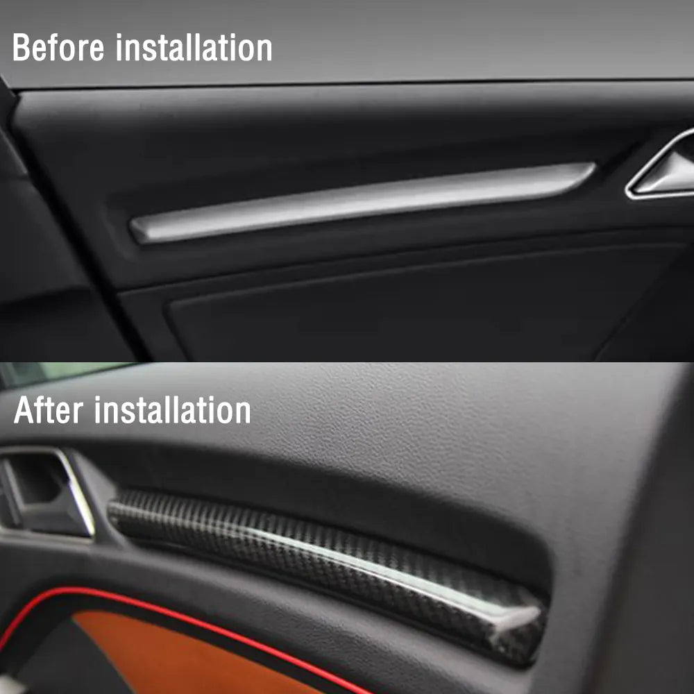 Carbon Fiber Interior Semi Kit Panel Trims - Audi A3 S3 RS3 8Y 2016-2019