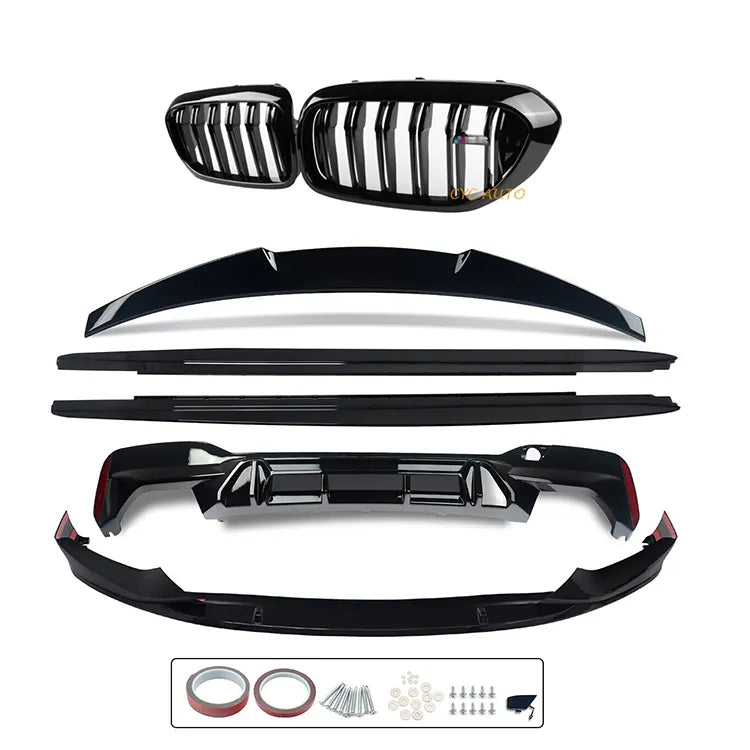 MP Style Gloss Black Aero Body Kit - BMW 5 SERIES G30 M sport 17-20