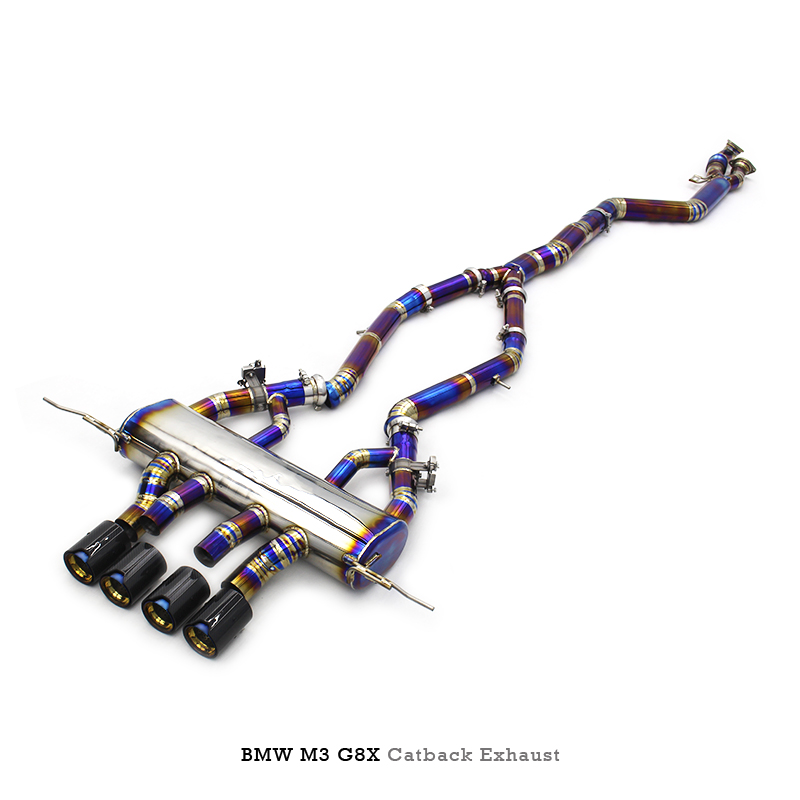 Titanium Catback Exhaust System – BMW M3 G80 / G8X 3.0T ( M Performance)