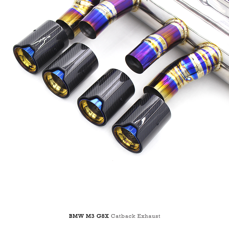 Titanium Catback Exhaust System – BMW M3 G80 / G8X 3.0T ( M Performance)