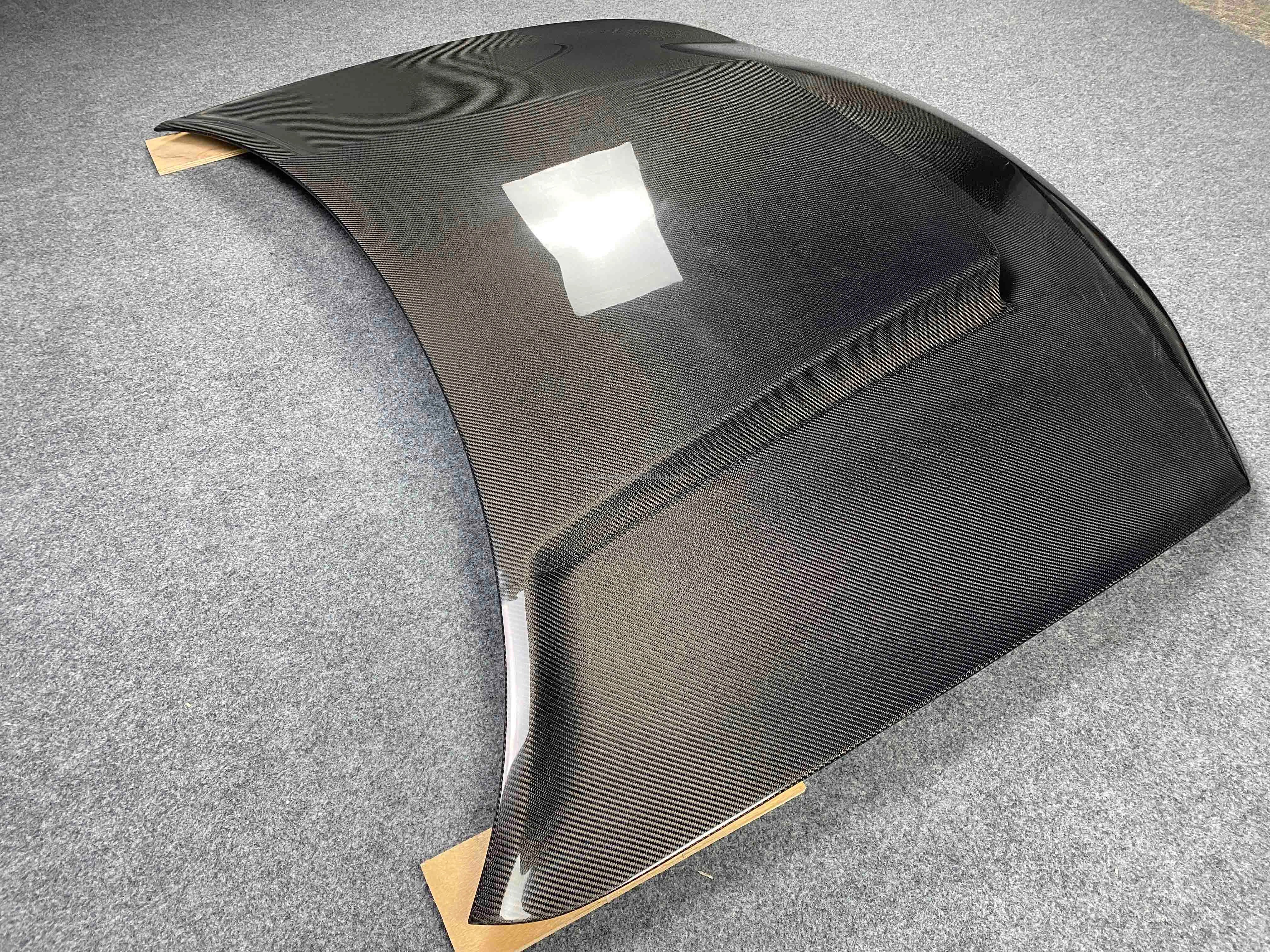 Carbon Fiber Hood w/ Hood Scoop - Dodge Charger