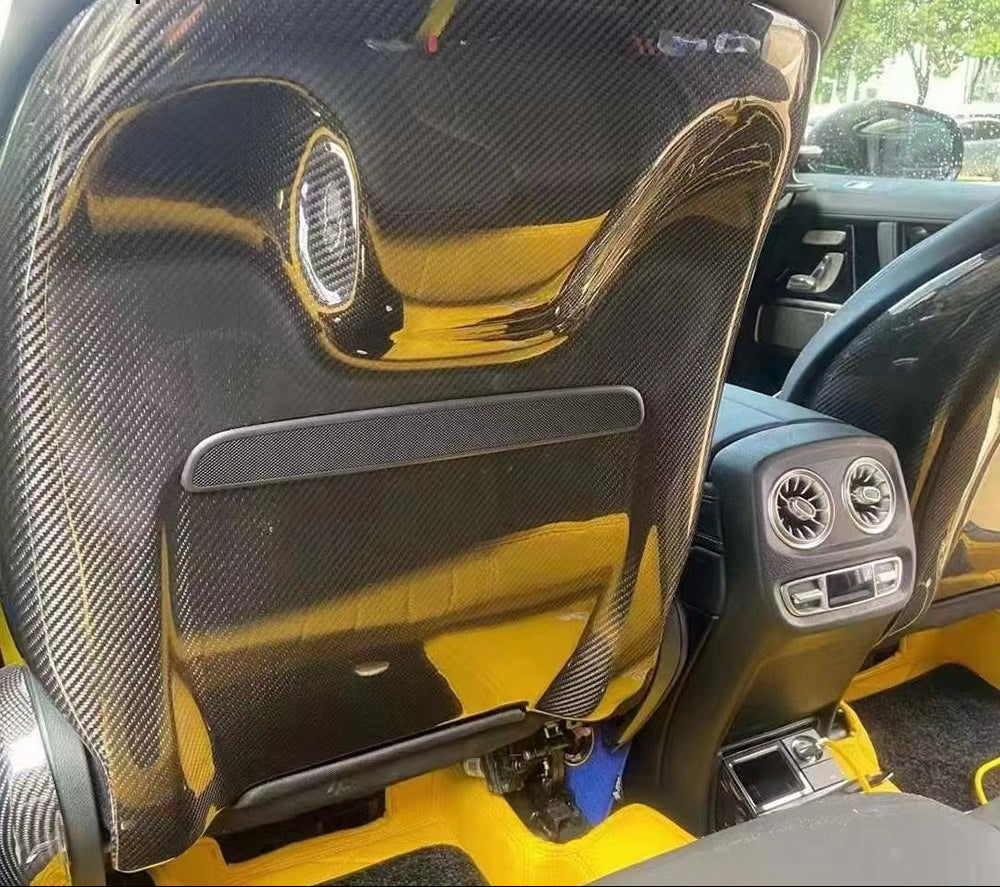 Carbon Fiber Seat Back - Mercedes G wagon G-CLASS W463a W464 W465 G63 G500 G550 G350D 2018+