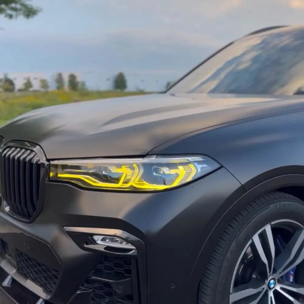 Yellow DRL Module Headlight - BMW 7 Series X7 G07 2019-2022
