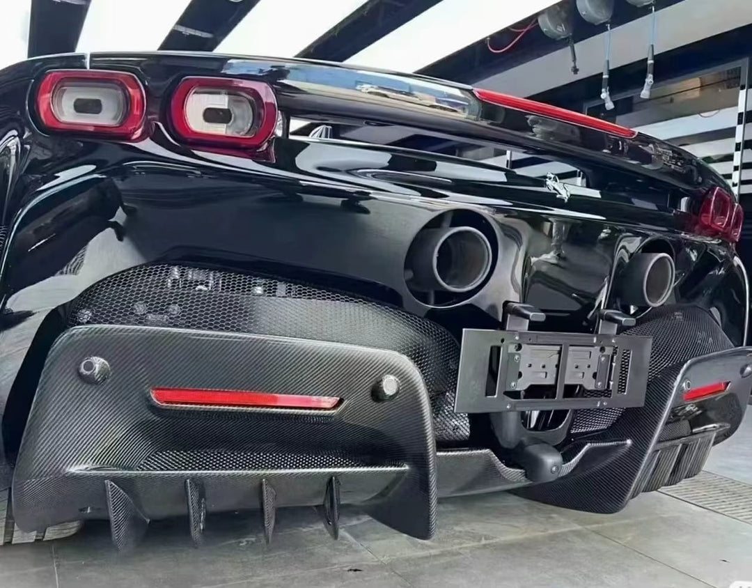 Carbon Fiber Rear Diffuser - Ferrari SF90