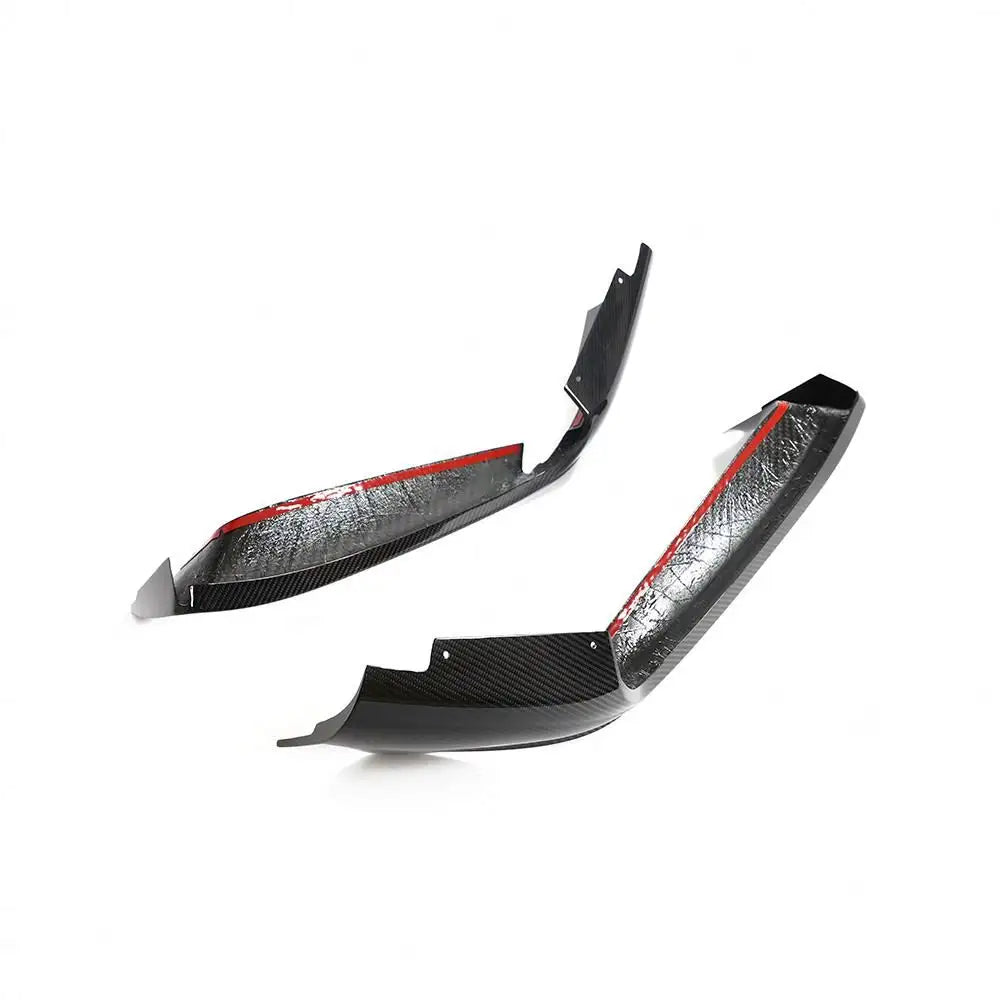 Prepreg Carbon Fiber Pro Front Bumper Splitter Trim - Porsche 911 Carrera 2 Door 2019-2020