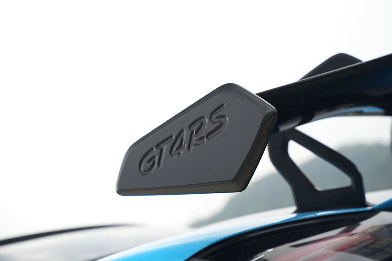 GT4RS Style Carbon Fiber Rear Spoiler Wing - Porsche 718 (981 & 987) Boxter / Cayman