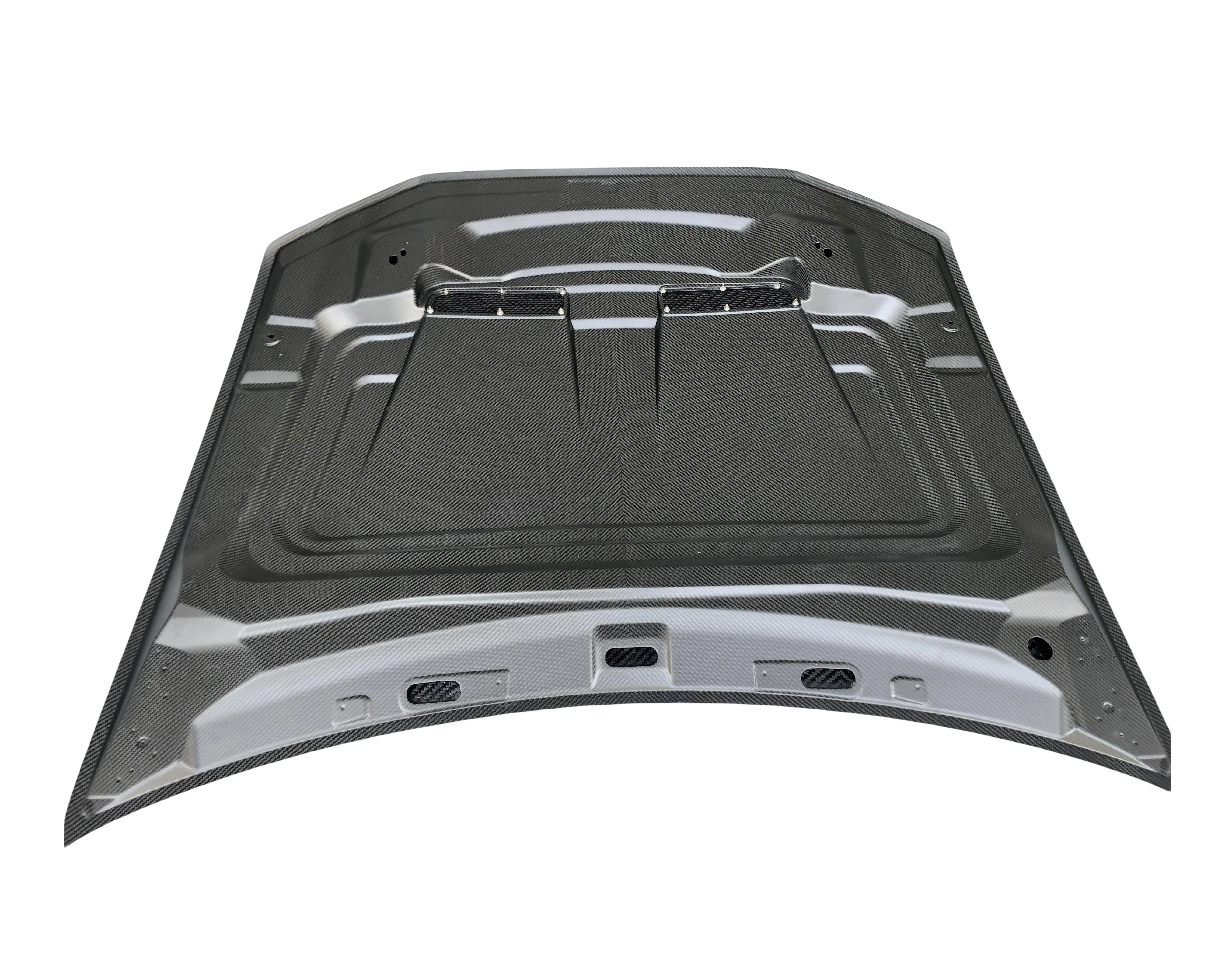 Prepreg Carbon Fiber Vented Hood Bonnet - Audi Q8/ SQ8/ RSQ8 2018-2022