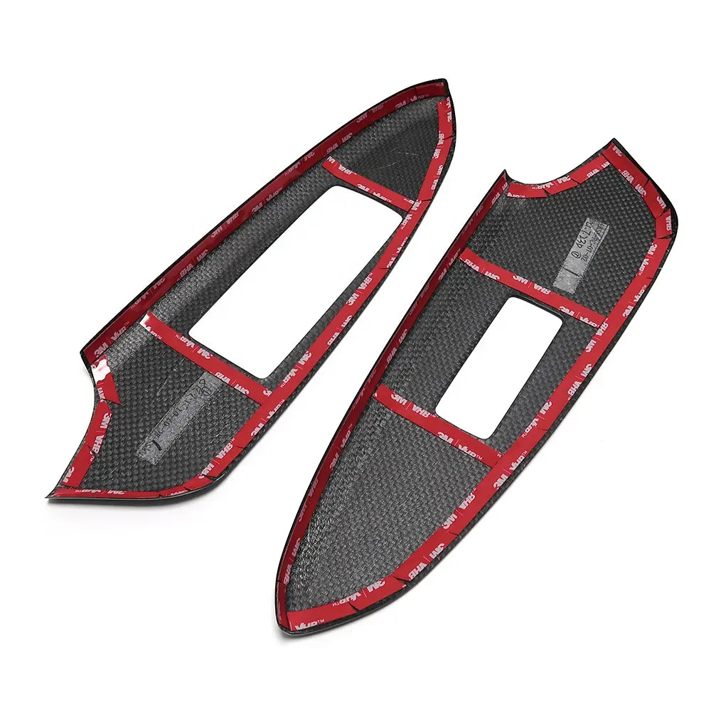 Carbon Fiber Window Switch Lift Lock Panel Trim Cover - Lexus RC RC200t RC300 RC350 RC-F SPORT 2015-2019