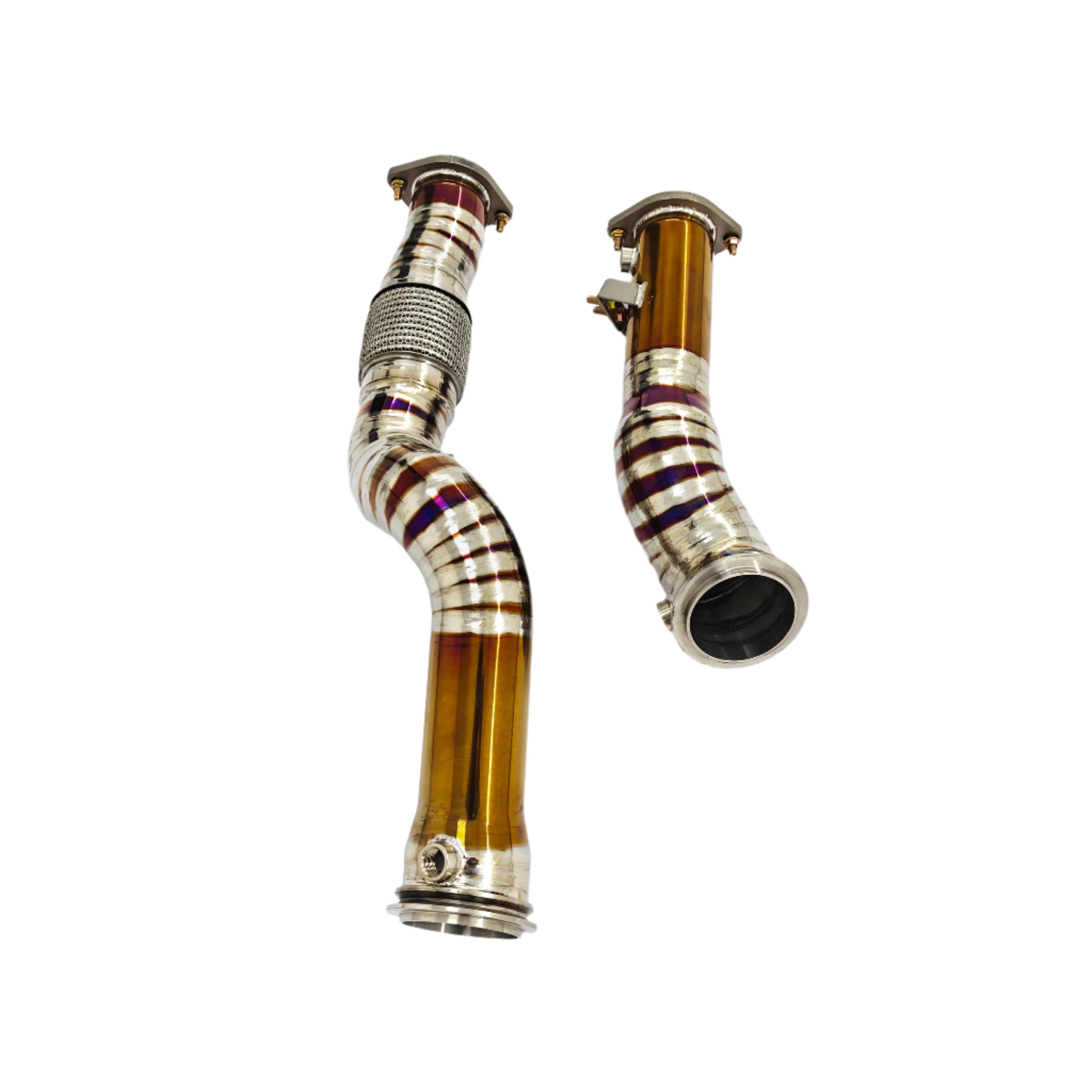 Titanium Performance Catless Down Pipe - MW M2 G87/M3 G80/M4 G82 S58 3.0T