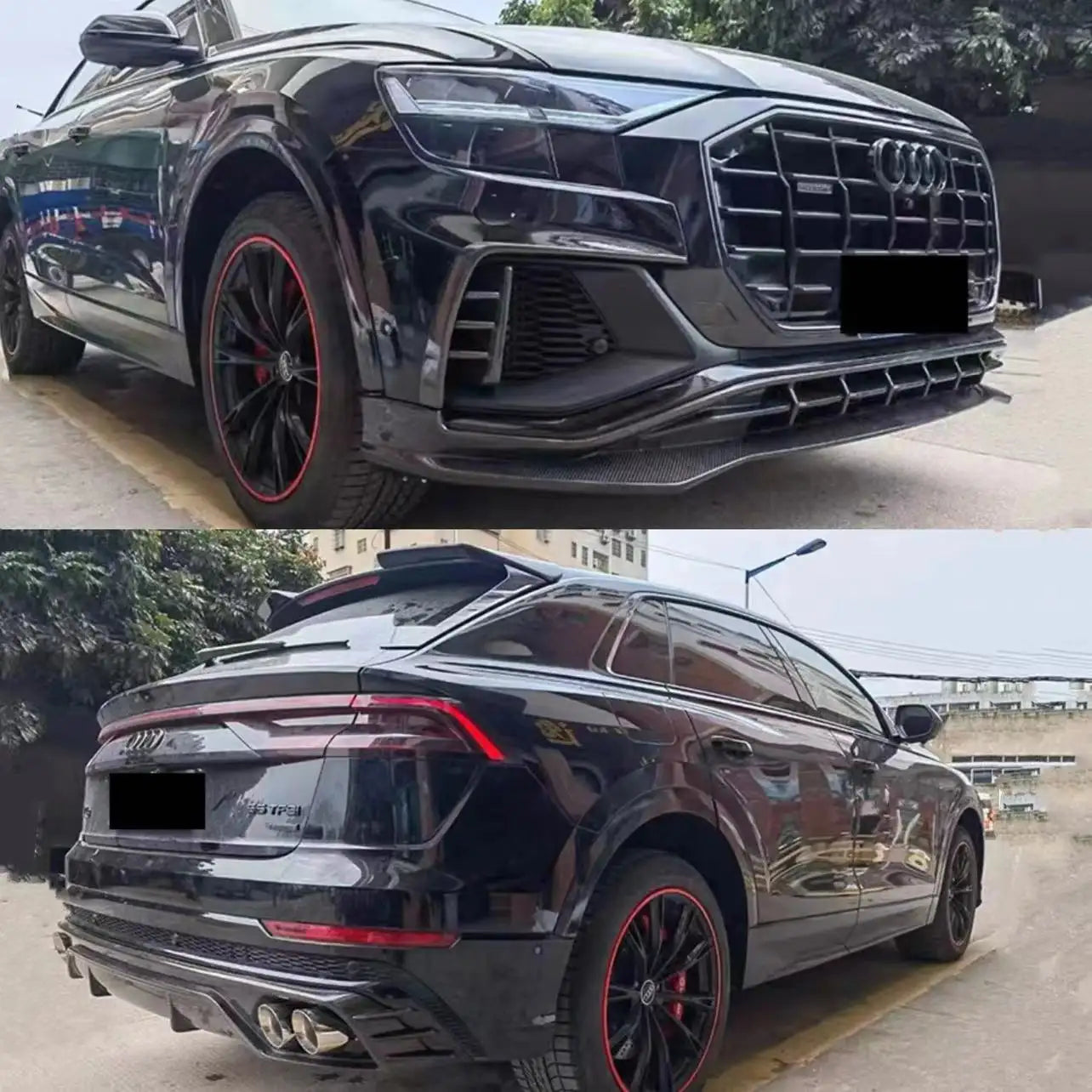 Carbon Fiber AP Style Aero kit - Audi Q8 RSQ8