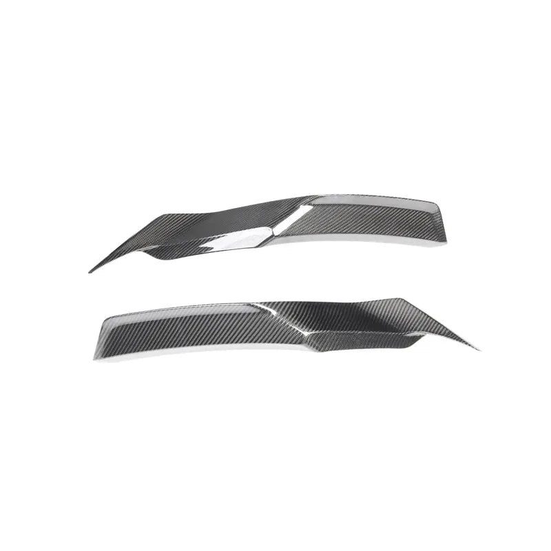 Paktechz Dry Carbon Fiber Rear Bumper Canard Fin - Lamborghini Huracan EVO