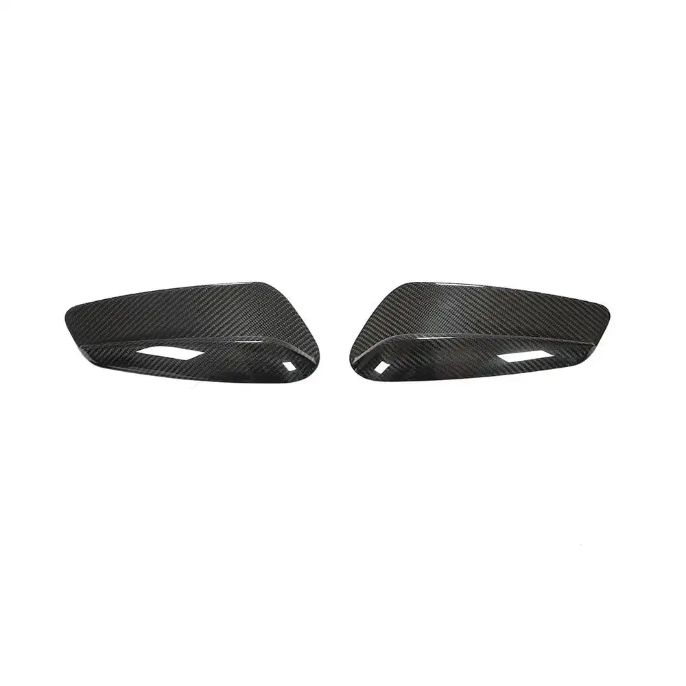 Carbon Fiber Rear Bumper Vent Trim Cover - Porsche 911 Carrera Turbo S GT3 Targa 2-Door 2019-2022