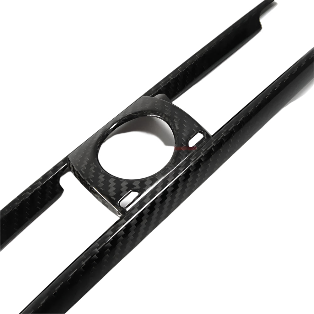 Carbon Fiber Center Interior Air vent clock trim - Lexus IS IS250 IS300 2017 2018 facelift