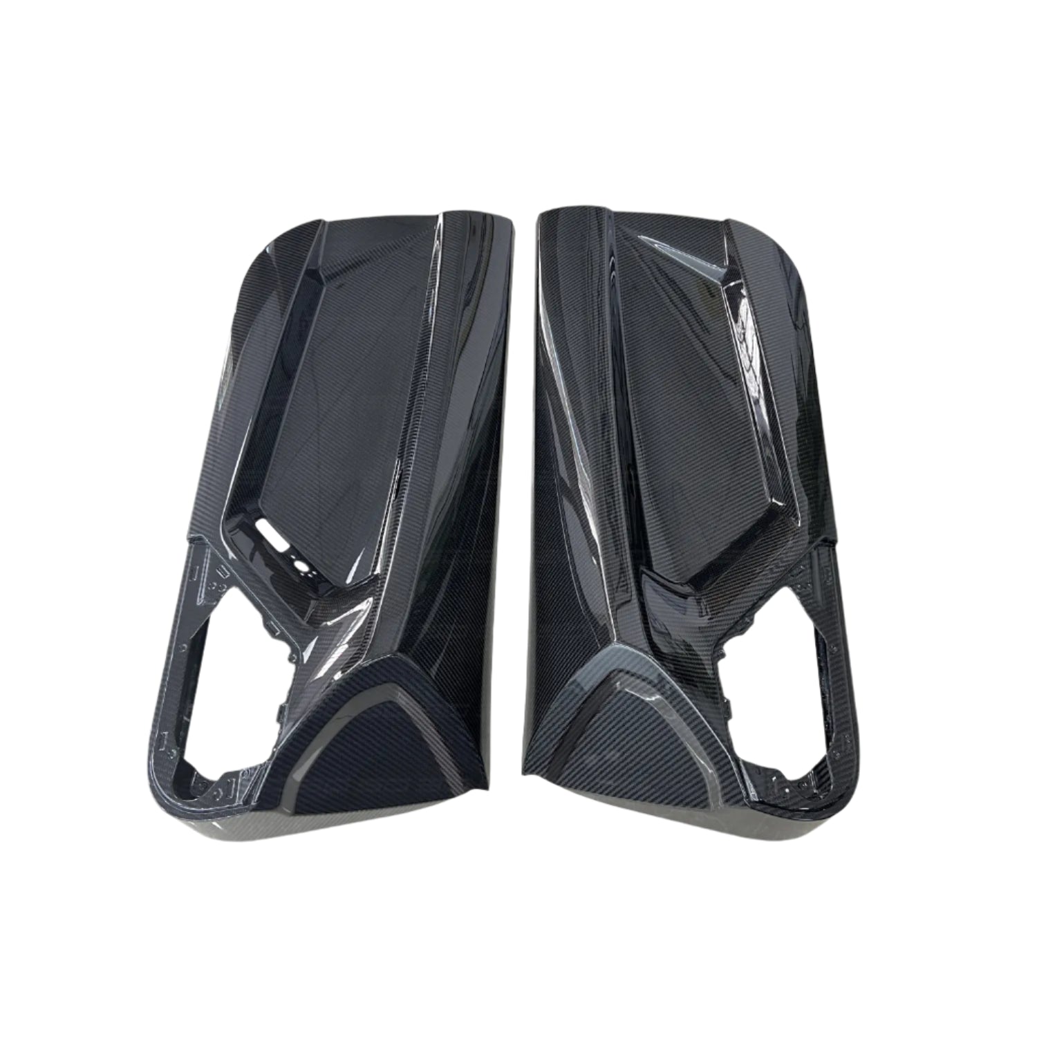 Dry Carbon Fiber Door Panel Cover - Huracan LP580 610 EVO