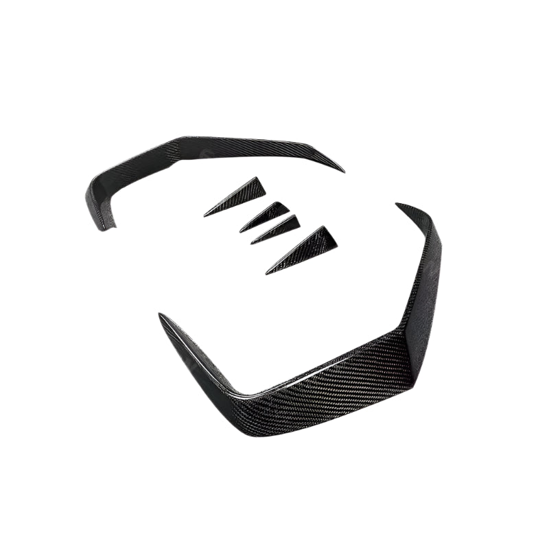 Carbon Fiber Rear Bumper Wind Blade - 2016+ Infiniti Q60