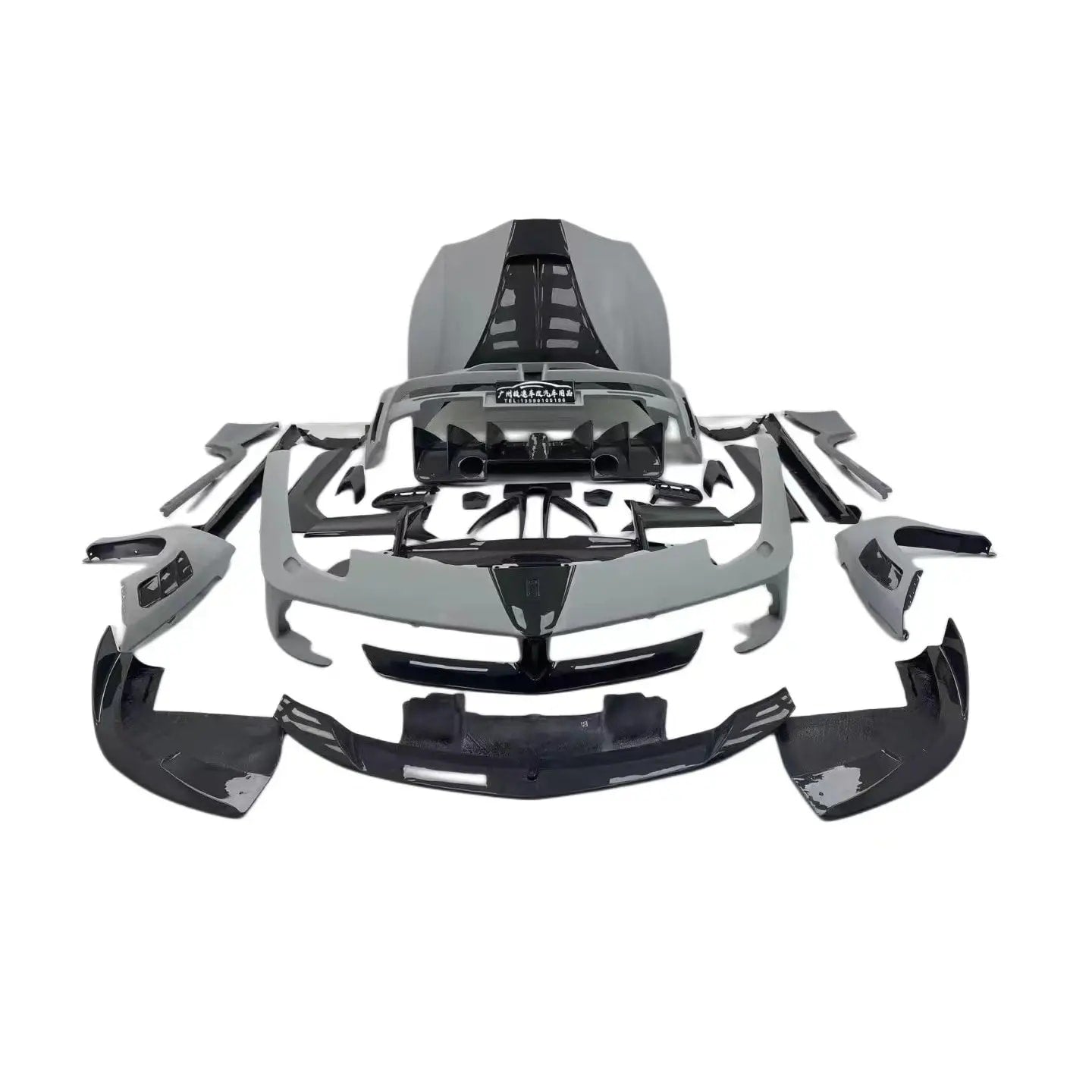 Carbon Fiber M Style Aerodynamic Full Body Kit - Ferrari 488 GTB 2015-2018