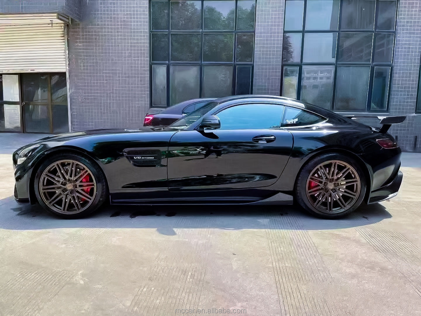 Paktechz Carbon Fiber Side Skirts V1 - Mercedes Benz AMG GT GTS C190 2