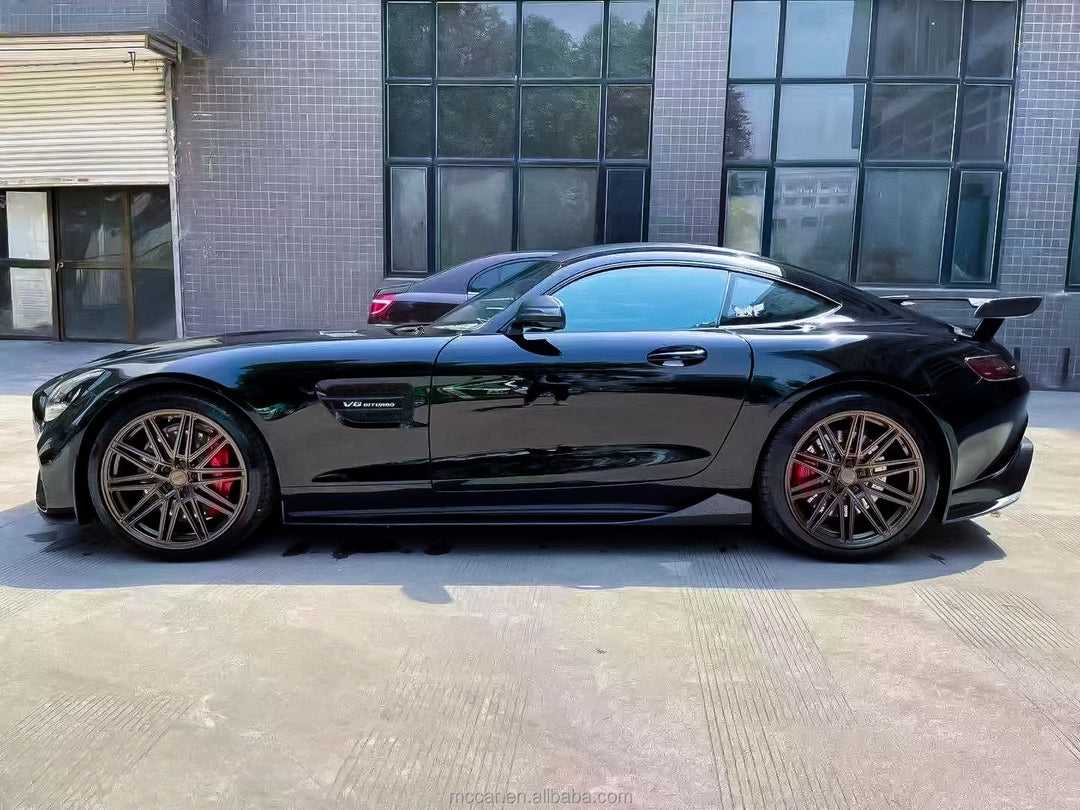 Paktechz Carbon Fiber Side Skirts V1 -  Mercedes Benz AMG GT GTS C190 2014-2018