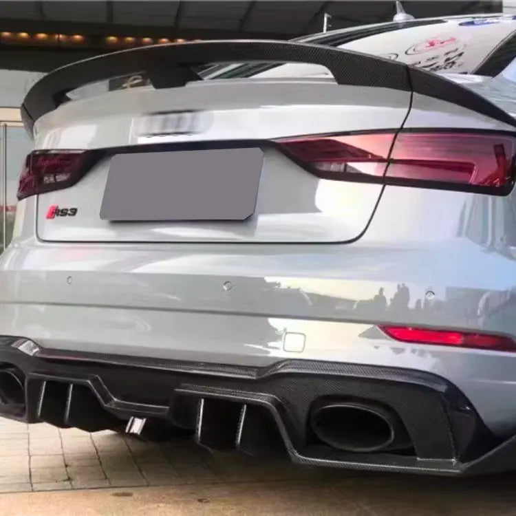 Carbon Fiber Vented Spoiler - Audi 14-20 A3 S3 RS3 Sedan