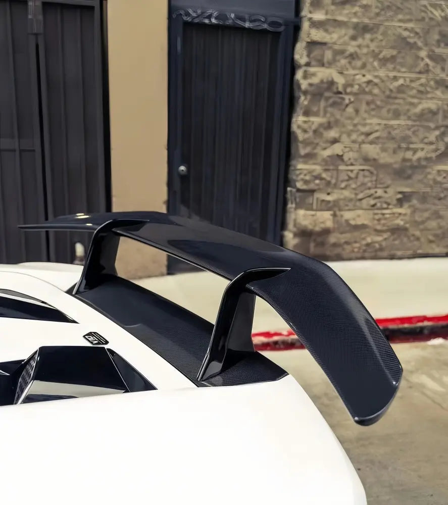 Carbon Fiber Performance Style Rear Wing w/ base-  Lamborghini Huracan