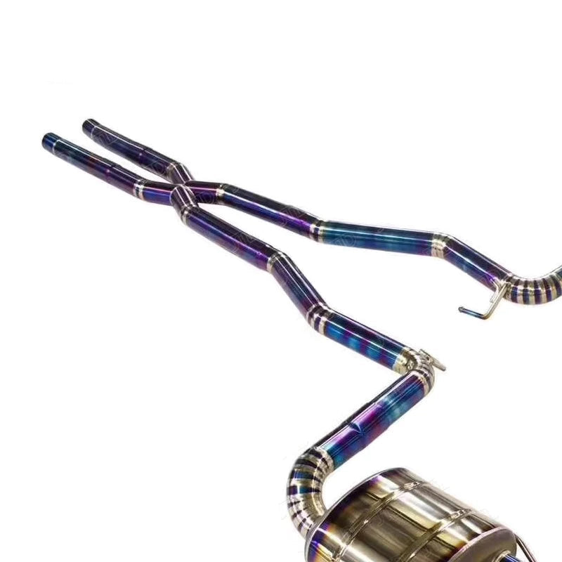 High Flow Performance X pipe catback Exhaust - Ford Mustang Gt500 5.0
