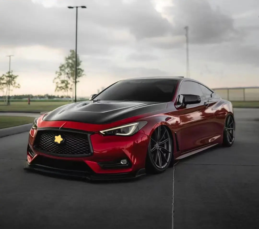 GTS Carbon Fiber Hood - Infiniti Q60 2016+