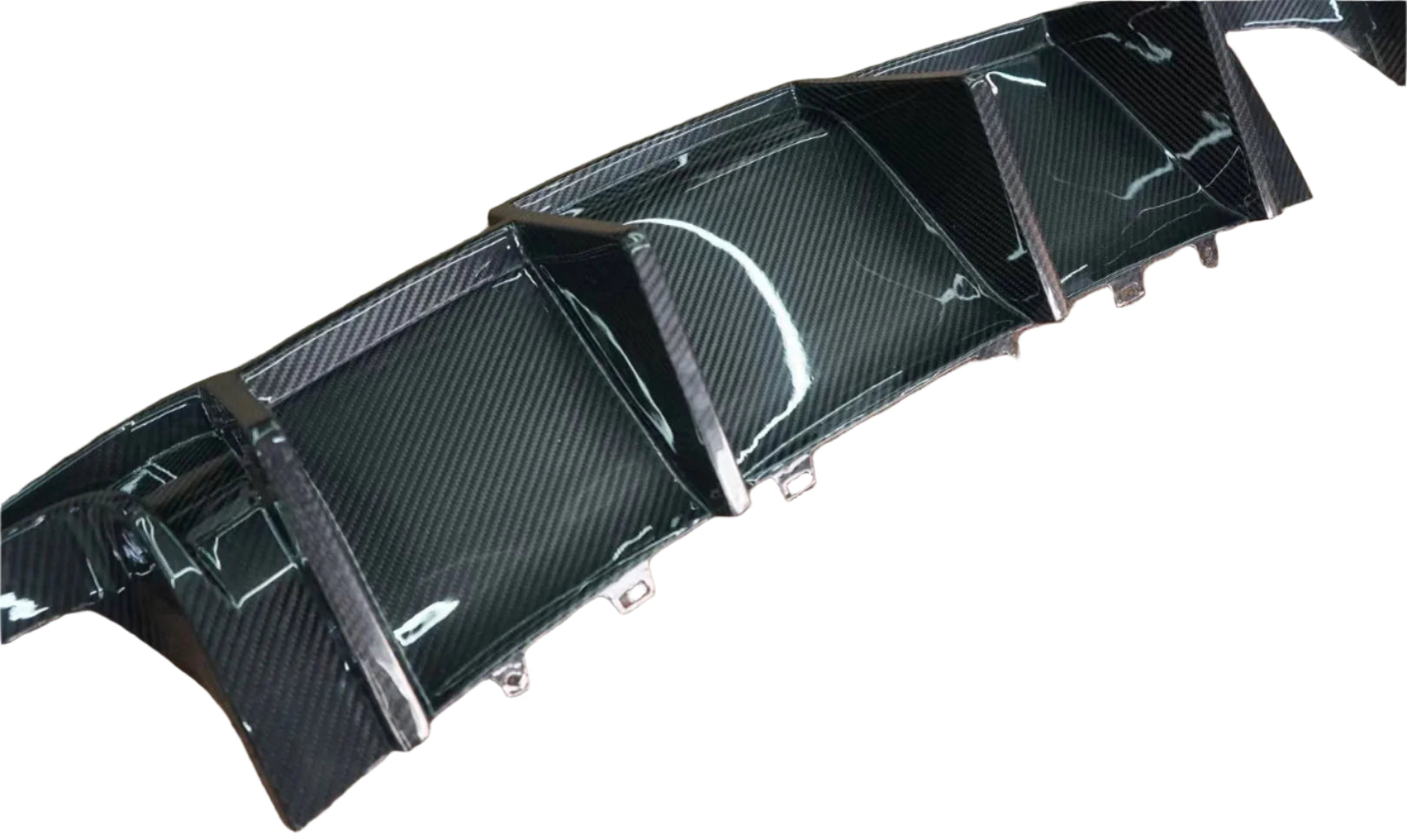 Carbon Fiber Rear Diffuser V2 - AUDI RS3 Sedan 2017-2019