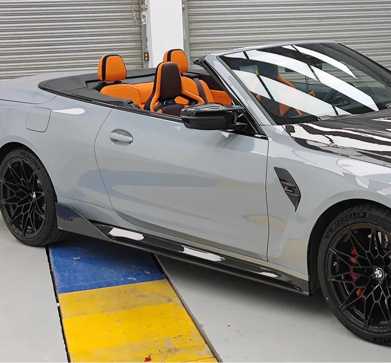 Prepreg Carbon Fiber PT Style Side Skirts – BMW G80 M3, G82, G83 M4