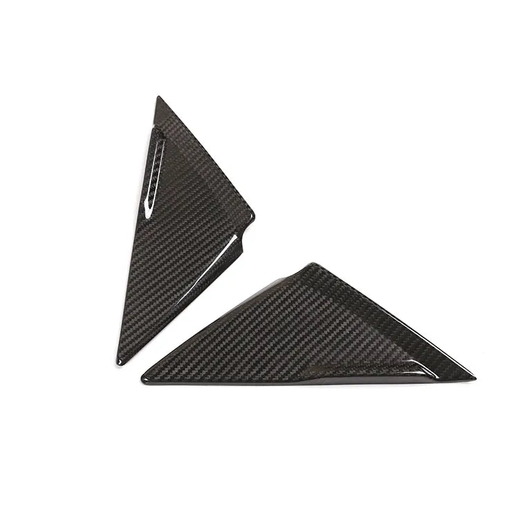 Carbon Fiber Door Wind Window reducter Trim A Pillar - Nissan GTR R35 2008-2016