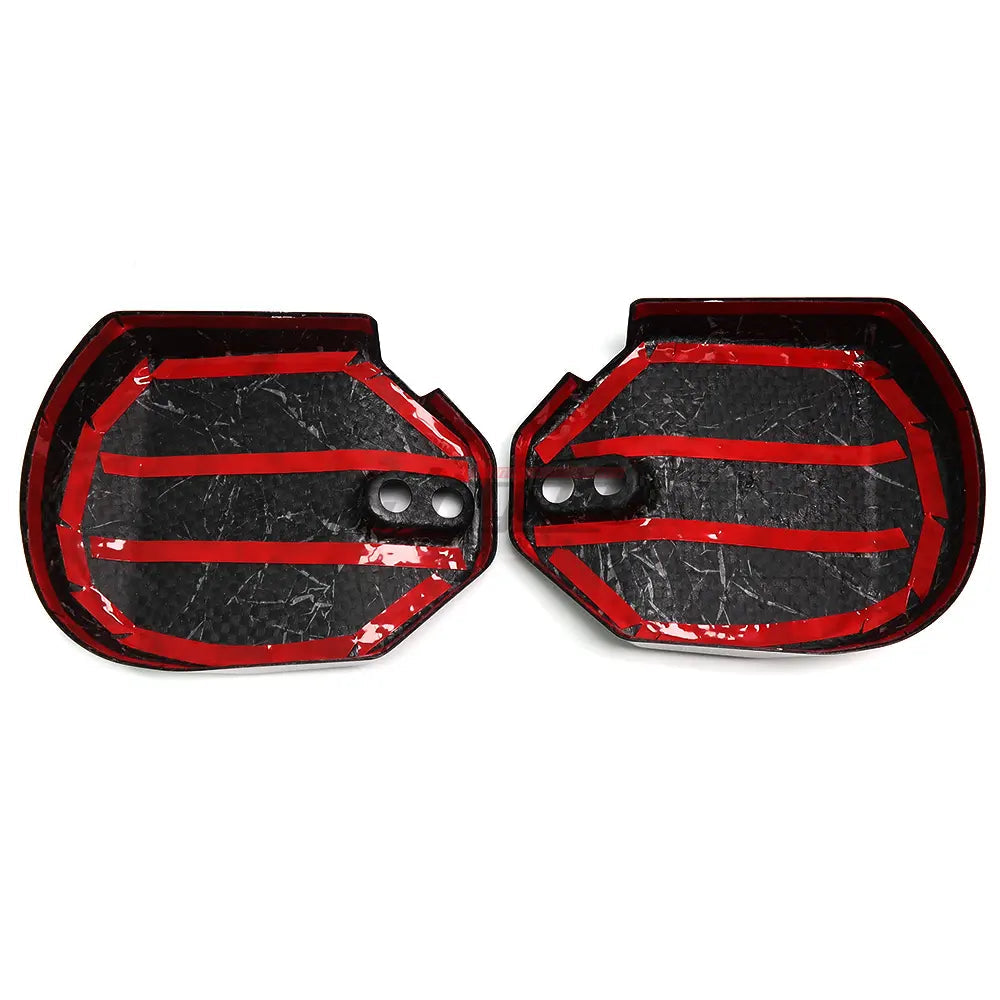 Carbon Fiber Rear Shock Absorber Cover Magnetic Ride Control Panel Trim - Corvette C8