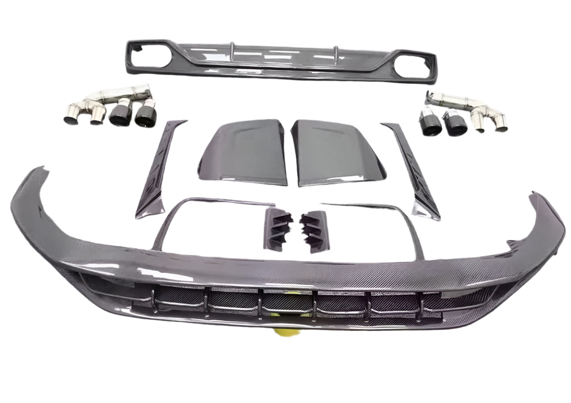 Carbon Fiber AP Style Aero kit - Audi Q8 RSQ8