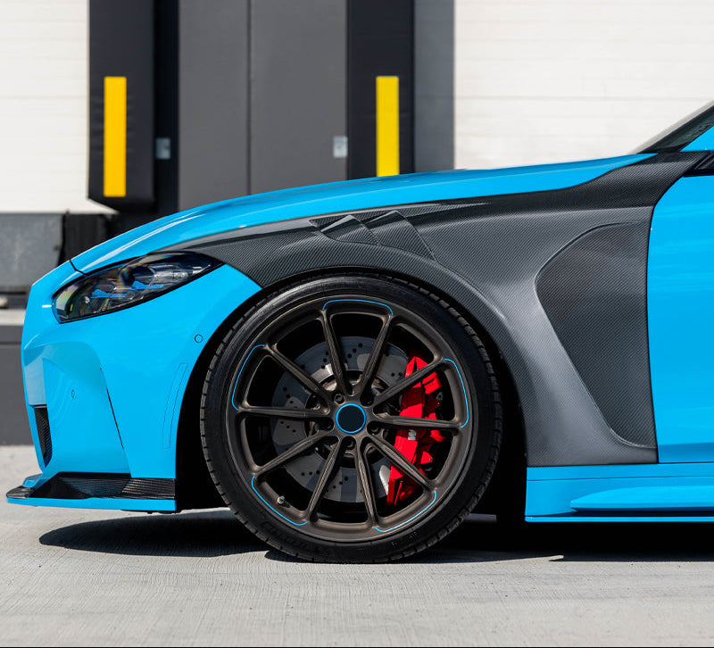 Carbon Fiber Side Vented Front Fenders for Bmw G80 M3 G82 M4
