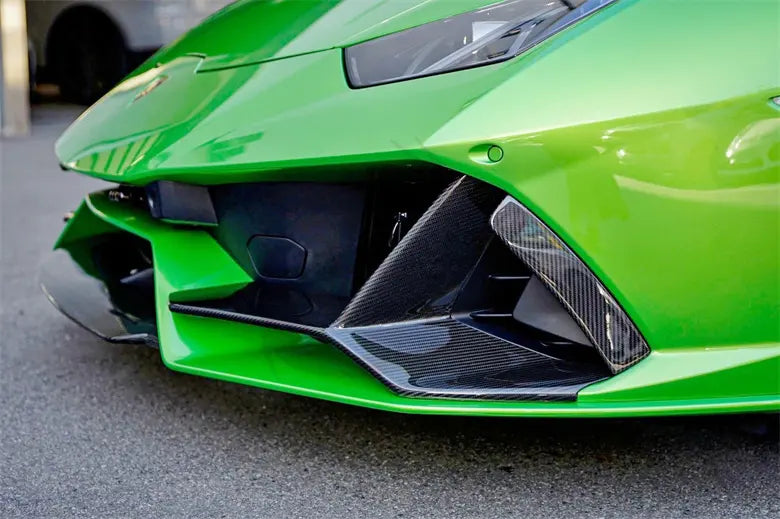 Full Dry Carbon Fiber NVT Front lip - Lamborghini Huracan Evo