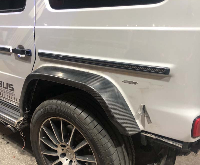 Carbon Fiber Over Fender Flares - Mercedes G Wagon W464 W463A G63
